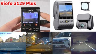 ВИДЕОРЕГИСТРАТОР VIOFO a129 Plus с GPS и WI FI Видео обзор и примеры съемки, тесты