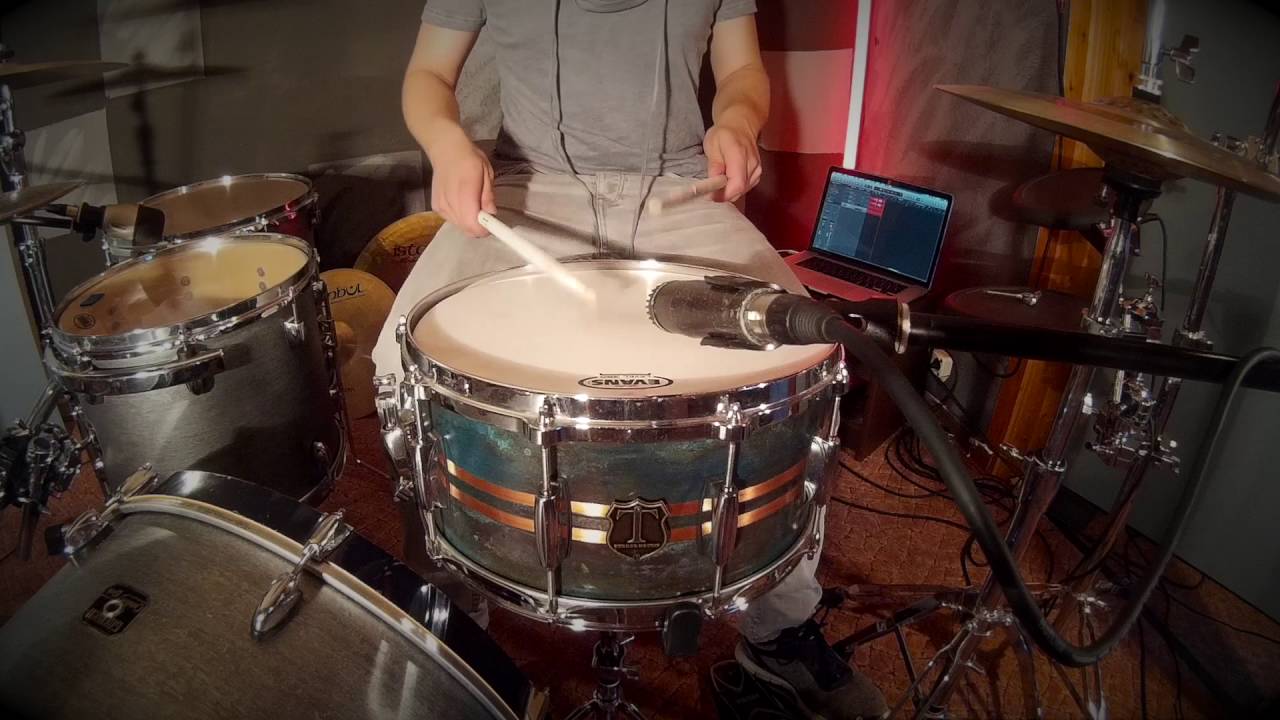 T Berger Drums Copper Patina Snare (14 x 6,75) Hannes Lehmann / TAINA