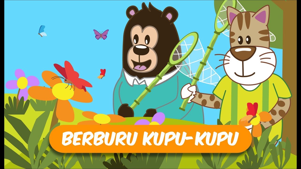 Kumpulan Gambar Animasi Kartun Kupu Kupu Kolek Gambar