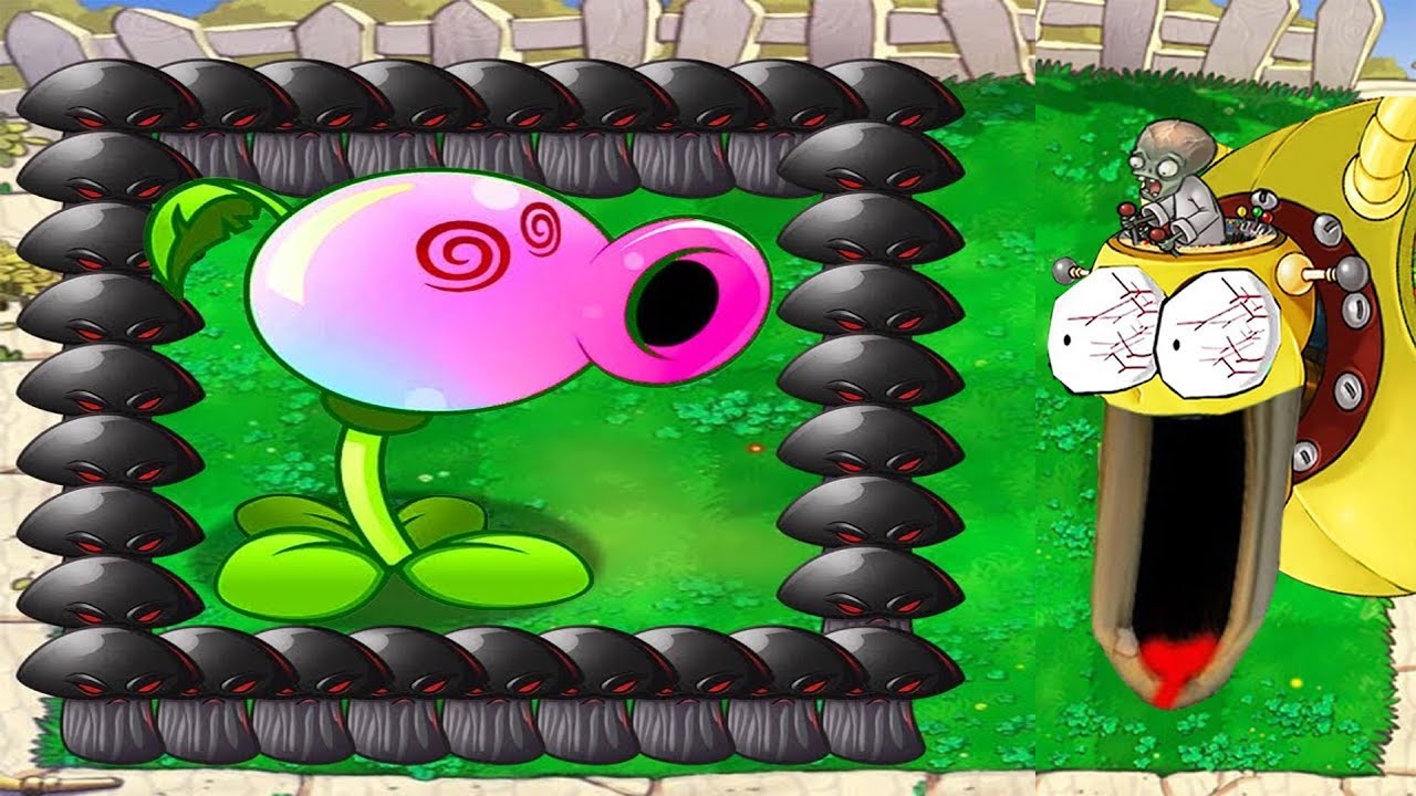 All Pea Fire PvZ Vs Giga Gargantuar Vs 9999 Dr Zomboss Plants Vs ...