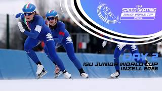 Day 2 Isu Junior World Cup  Inzell 2026  speedskating