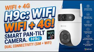 EZVIZ H9c Dual-Lens 3K Review | Works with 4G SIM & Wi-Fi