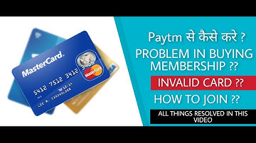 How to join membership of Youtube Channel | Using Paytm | UPI Invalid Debit Card Problem