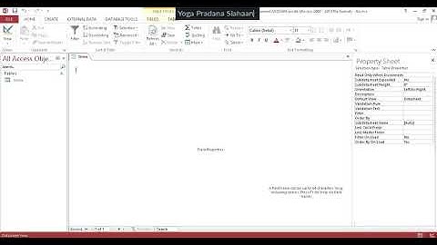 Tutorial Koneksi Database MS Access dan Microsoft Visual Studio 2010 / CRUD