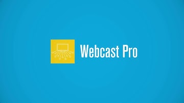Webcast Pro Webinar and Webcasting Software