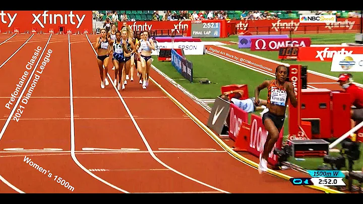 Women's 1500m  Prefontaine Classic. Diamond League...