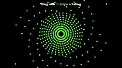 Python Bullet hell pattern engine demo