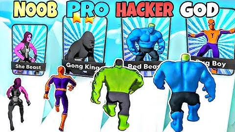 Monster Draft  Gameplay Walkthrough Part 1 Levels 17 iOSAndroid MAN RUNNER 2048  Jelly Run Max Level