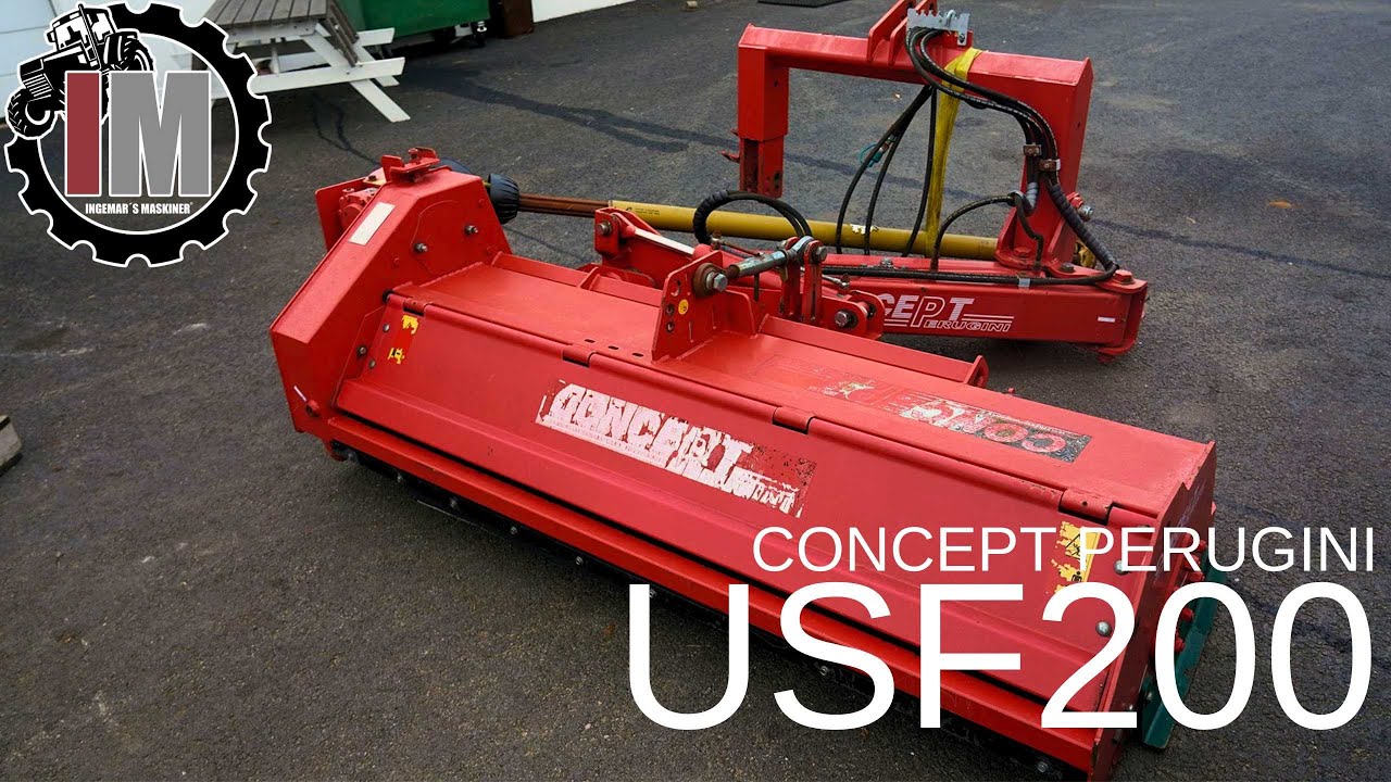 Concept Perugini USF 200 | Ingemars Maskiner presenterar