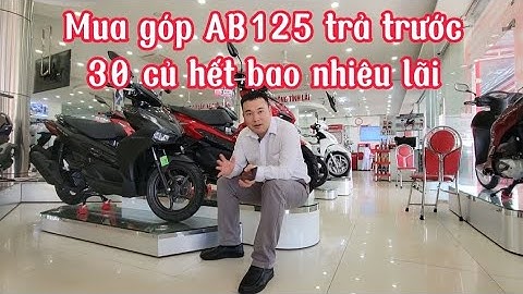 Xe air blade 2023 giá bao nhiêu trả góp