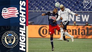 New England Revolution vs. Philadelphia Union Highlights