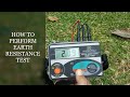 HOW TO PREFORM EARTH RESISTANCE TEST