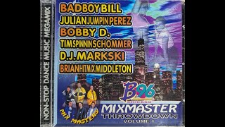 B96 Mixmaster Throwdown Vol. 1 (1996) – Bad Boy Bill, Julian Jumpin Perez, Tim Schommer & More