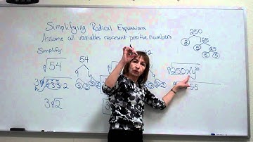 Simplifying Radical Expressions (part 2)