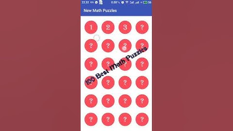 NEW MATH PUZZLES by B2A Apps | Free Mobile Game | Android | Youtube Video