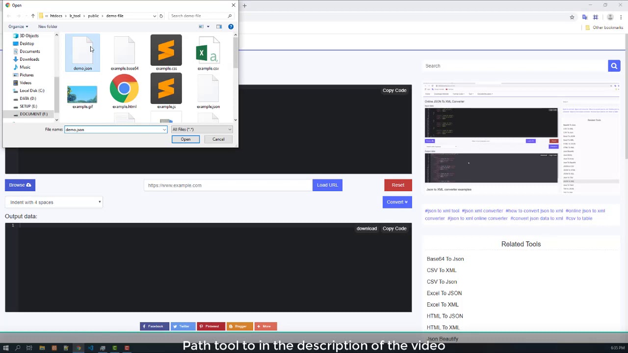 Online JSON To XML Converter - YouTube