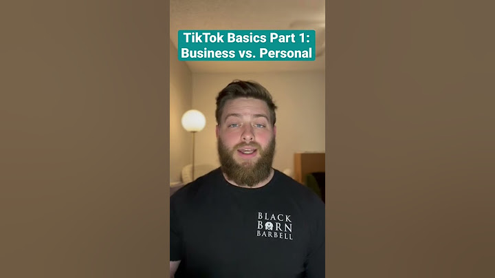 Should You Have A Business Or Personal Account | TikTok Basics | Strength Creative #marketing