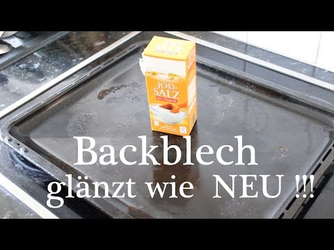 Sallys Premium Backblech - Gebrauch, Pflege und Anleitung