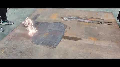 3000w laser cleaning machine test video