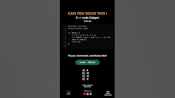 PROVE IT ! 💥YOU THINK YOU KNOW C++? | Video 95 | #shorts #reels #jaidmeel