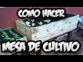 Como Hacer Una Mesa De Cultivo Con Palets || Huerto Urbano || La Huertina De Toni