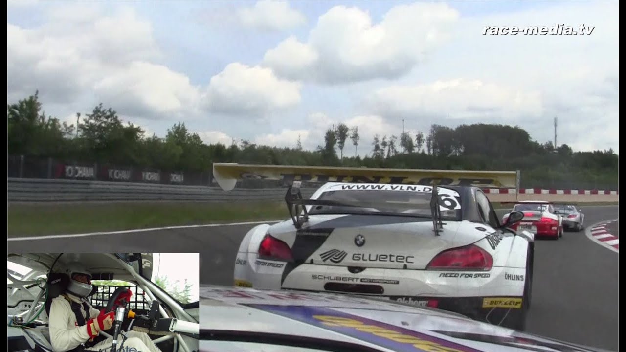 BMW Z4 M-Coupé V8 NLS VLN 4. Lauf 2011 Nürburgring Nordschleife Bäder Onboard GETRAG Motorsport