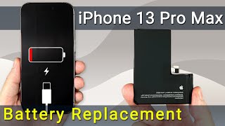 картинка: Замена батареи iPhone 13 Pro Max: руководство по самостоятельному ремонту