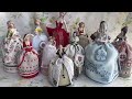 Porcelain &amp;cross stitching…half dolls and figurines of cross stitchers