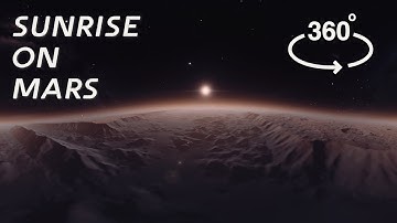 Sunrise on Mars (360° VR Video)