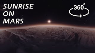 Sunrise on Mars (360° VR Video)