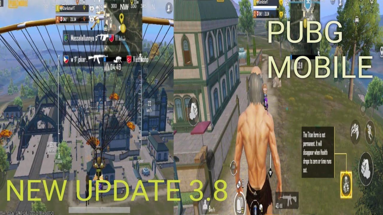 🔥PUBG Mobile 3.8 Update:  Attack Titan mod 🔥 New Maps, Modes & Epic Features. 