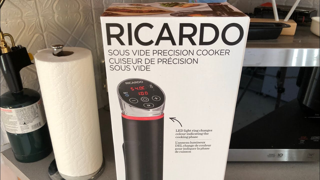 Review du cuiseur sous vide Ricardo en français score 7/10 YouTube