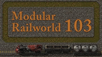 Factorio Modular Railworld #103 - From Coal to Rails