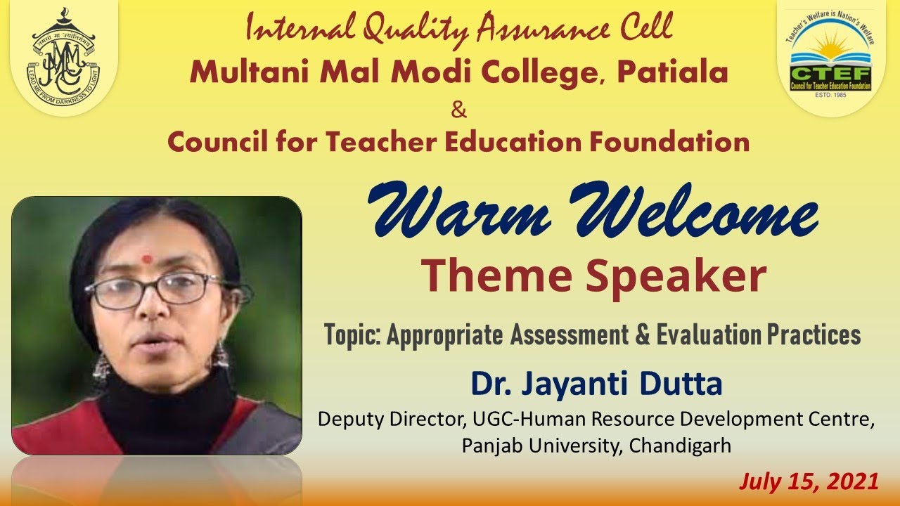 7 Day Capacity Buliding Programme - Day-3 (Part-1)