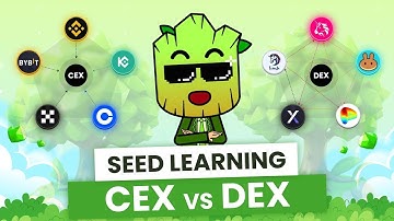 Seed Verify Code | CEX vs DEX: How to Choose the Best Exchange for your Crypto? | SEED Learning #8