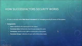 How SAP SuccessFactors Security works - RBP Explained