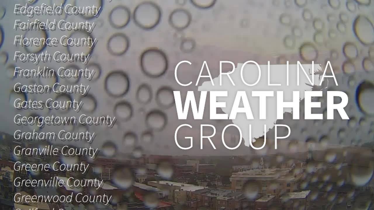 Severe Weather in The Carolinas. - YouTube