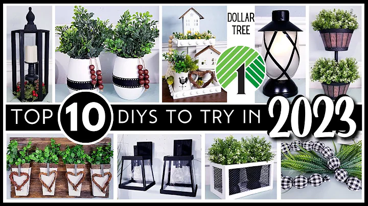 TOP 10 DIYS TO TRY IN 2023 | BEST DOLLAR TREE DIY ...