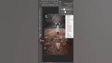 Cinematic Soft Grey Color Grading in Photoshop  #shorts #photoshop #photoshoptricks #youtubeshorts
