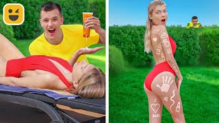 Funny Couple Pranks! Best DIY Prank on Friends & Family by Mariana ZD