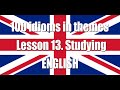 100 idioms in themes. English idioms. Part 13. Studying