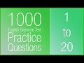 [1-20] 1000 English Grammar Test Practice Questions