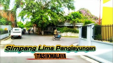 Jalan Simpang Lima Panglayungan Kota Tasikmalaya Info perjalanan