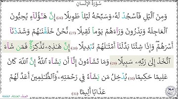 سورةُ الإنسانِ (26 - 31) - عبد الرشيد صوفي