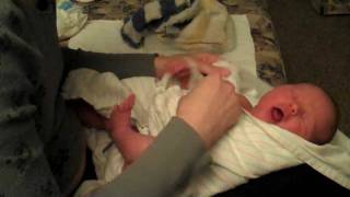 Emma's First Bath