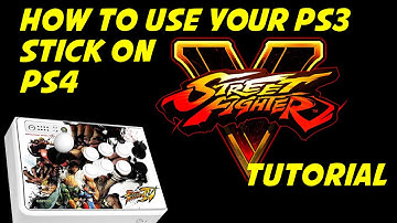 How to use your PS3 Arcade Stick on PS4 Tutorial