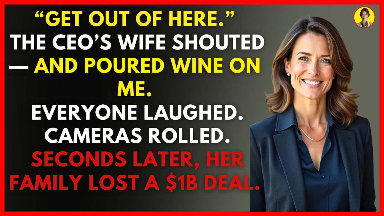 CEO’s Wife Poured Wine on Me — Then Their Billion Dollar Empire Started to Collapse.
