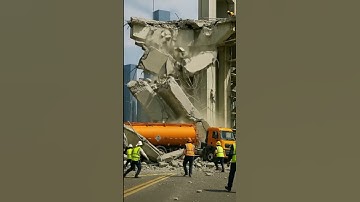 Bridge Collapses in Massive Disaster! 😱🌉