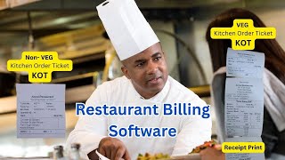 Multi KOT Process for Restaurant Billing Software
