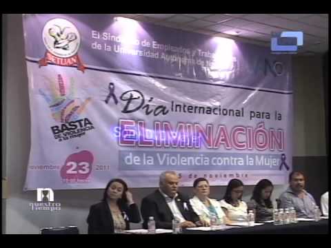 alumnos unison Nuestro Tiempo -Violencia contra la mujer